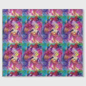 MASQUERADE NIGHT / Venezianischer Karneval Geschenkpapier (Flach)