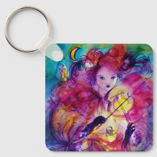 MASQUERADE NIGHT / Venezianischer Karneval Schlüsselanhänger (Vorderseite)