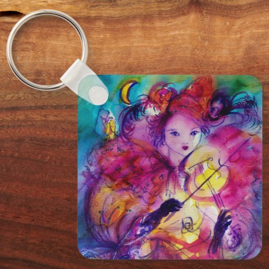 MASQUERADE NIGHT / Venezianischer Karneval Schlüsselanhänger (Vorderseite)