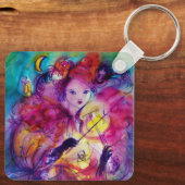 MASQUERADE NIGHT / Venezianischer Karneval Schlüsselanhänger (Rückseite)