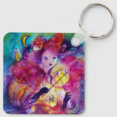 MASQUERADE NIGHT / Venezianischer Karneval Schlüsselanhänger (Rückseite)