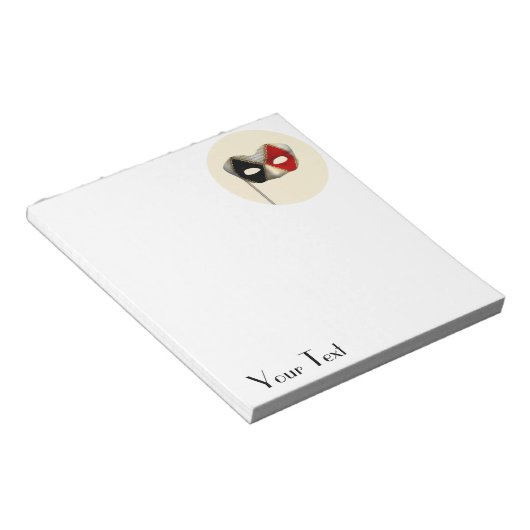 Masquerade Notizblock (angewinkelt)