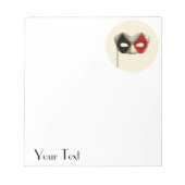 Masquerade Notizblock (Vorderseite)