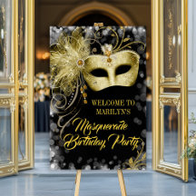 Masquerade Party Begrüßungszeichen
