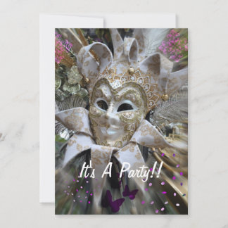 Masquerade Party Einladung