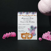 Masquerade-Party Einladung