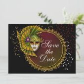 Masquerade - Party Einladung der Kostüme durch den (Stehend Vorderseite)