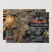 Masquerade-Party Einladungen (Vorne/Hinten)