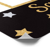 Masquerade Party Geburtstag Foto Promenade Maske Poster (Ecke)