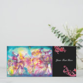 MASQUERADE-PARTY, Mardi-Gras-Masken, Tanz, Musik (Stehend Vorderseite)