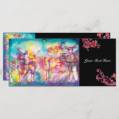 MASQUERADE-PARTY, Mardi-Gras-Masken, Tanz, Musik (Vorne/Hinten)