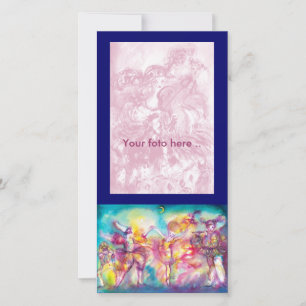 MASQUERADE-PARTY, Mardi-Gras-Masken, Tanz, Musik