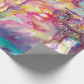 MASQUERADE-PARTY, Mardi-Gras-Masken, Tanz, Musik Geschenkpapier (Ecke)