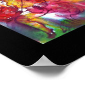 MASQUERADE-PARTY, Mardi-Gras-Masken, Tanz, Musik Poster (Ecke)