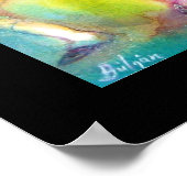 MASQUERADE-PARTY, Mardi-Gras-Masken, Tanz, Musik Poster (Ecke)