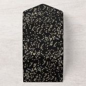 Masquerade-Party mit RSVP-Karten All In One Einladung (Außenbereich)