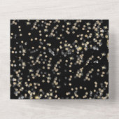 Masquerade-Party mit RSVP-Karten All In One Einladung (Rückseite)