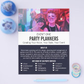 Masquerade Party, Party Event Planner Werbung Flyer (Einzeln)