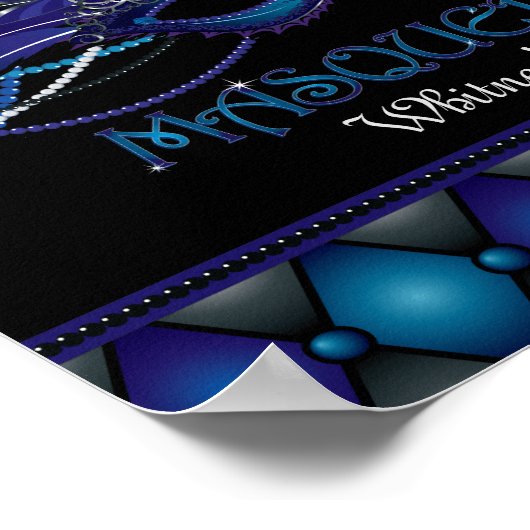 Masquerade Party Poster (Ecke)