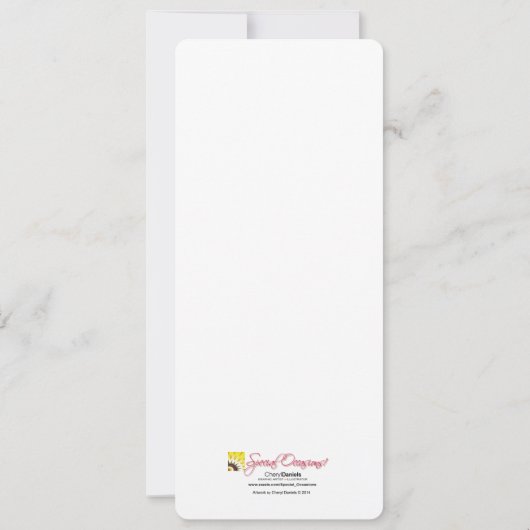 Masquerade Party Ticket einräumen| Bronze Einladung (Rückseite)