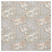 Masquerade Pattern Beads Masken Rose Gold ID1031 Stoff (Muster)