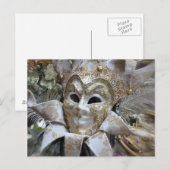 Masquerade Postcard Postkarte (Vorne/Hinten)