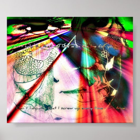 "Masquerade" Poster (Vorne)