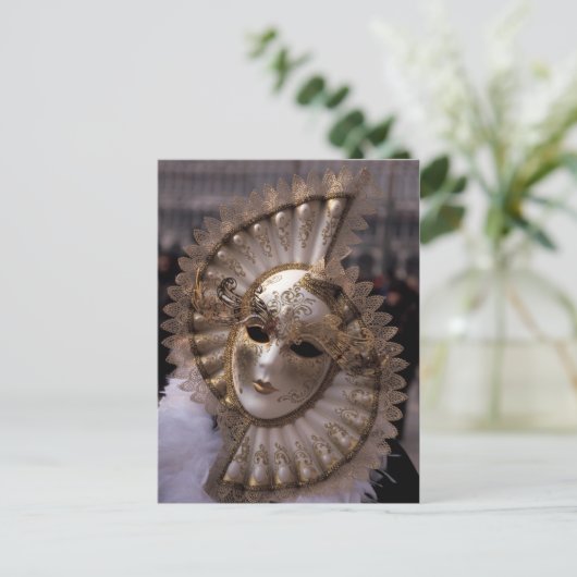 Masquerade Postkarte (Stehend Vorderseite)