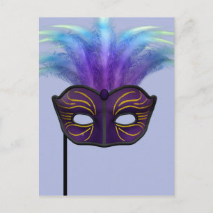 Masquerade Postkarte