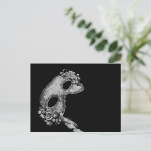 Masquerade Postkarte (Stehend Vorderseite)