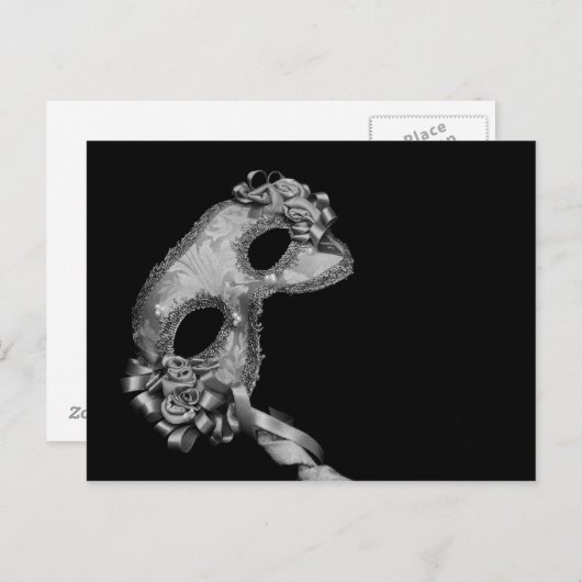 Masquerade Postkarte (Vorne/Hinten)