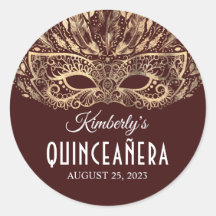 Masquerade Quinceanera Geburtstag
