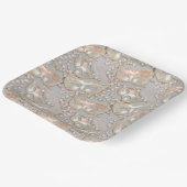 Masquerade Sweet 16 Bead Masken Rose Gold ID1032 Pappteller (Gewinkelt)