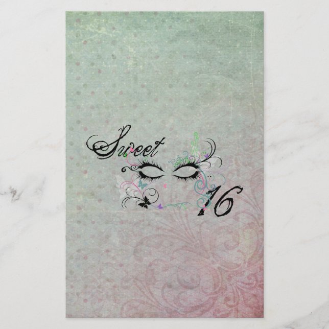 Masquerade Sweet 16 Candy Wrapper (Vorderseite)