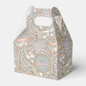 Masquerade Sweet 16 Pattern Rose Gold ID1032 Geschenkschachtel (Vorderseite)