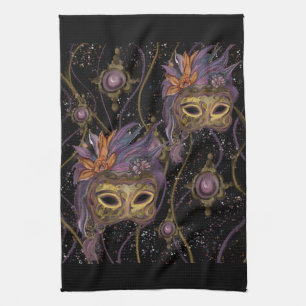 MASQUERADE VENEDIG KUNST GESCHIRRTUCH