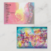 MASQUERADE, Venezianische Masken, Tanz, Musik, The Visitenkarte (Vorne/Hinten)