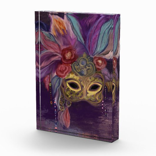 MASQUERADE VENICE ART FOTOBLOCK (Rechts)