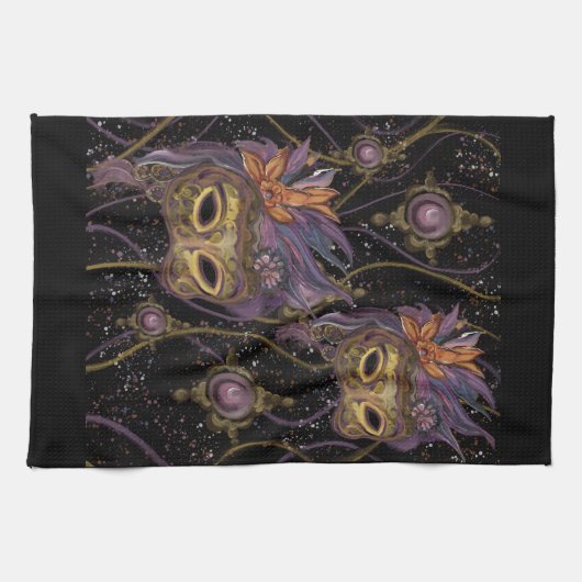 MASQUERADE VENICE ART GESCHIRRTUCH (Horizontal)