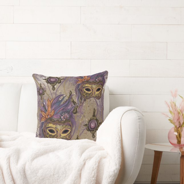 MASQUERADE VENICE ART KISSEN (Liege)