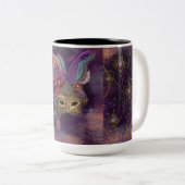 MASQUERADE VENICE ART ZWEIFARBIGE TASSE (VorderseiteRechts)