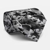 Masquerade von Gargoyles Alternative Gothic Muster Krawatte (Gerollt)