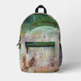 Masquerade von James Ensor (1889) Bedruckter Rucksack