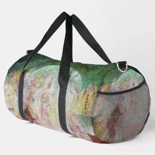 Masquerade von James Ensor (1889) Duffle Bag (Rechte Ecke)