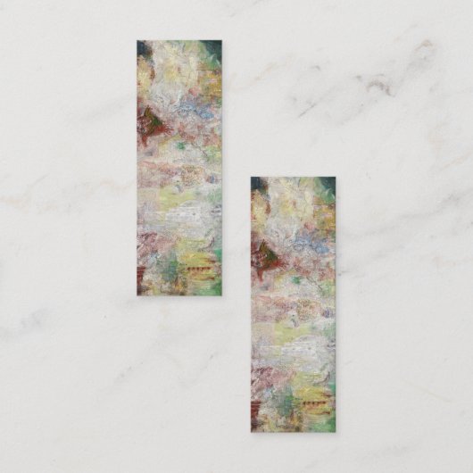 Masquerade von James Ensor (1889) Lesezeichen Mini Visitenkarte (Vorne/Hinten)