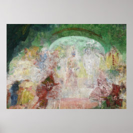 Masquerade von James Ensor (1889) Poster