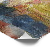 Masquerade von James Ensor (1889) Poster (Ecke)