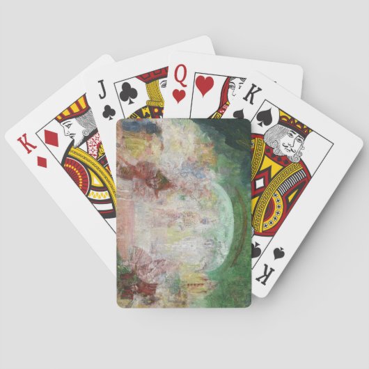 Masquerade von James Ensor (1889) Spielkarten (Rückseite)