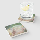 Masquerade von James Ensor (1889) Steinuntersetzer (Seitenansicht)