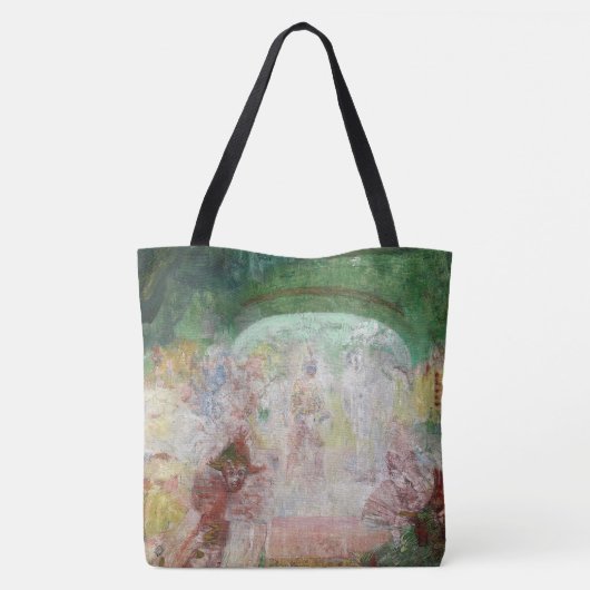 Masquerade von James Ensor (1889) Tasche (Rückseite)